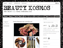 Tablet Screenshot of beauty-kosmos.de
